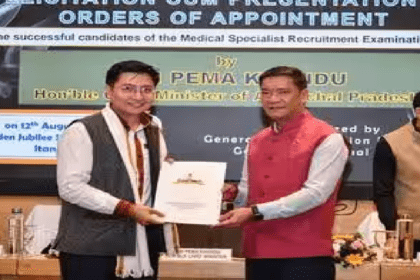 Arunachal Pradesh, Pema Khandu, Medical Specialists
