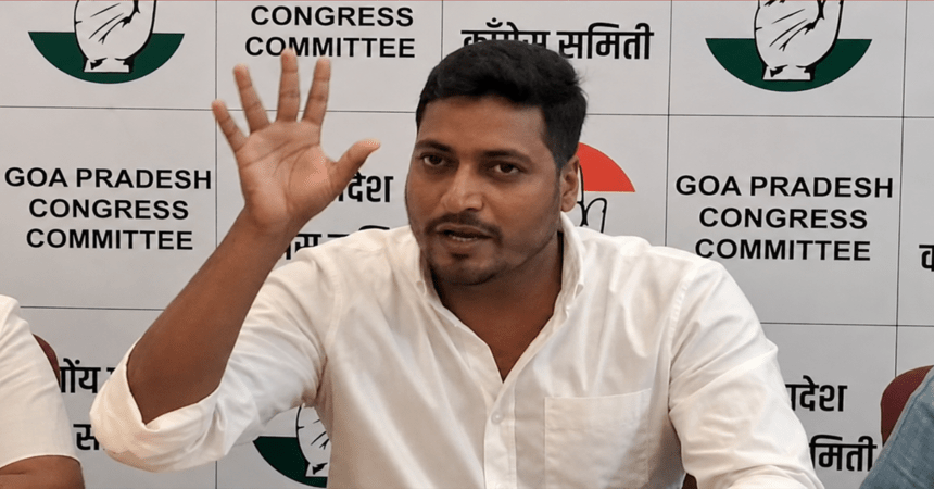 Goa Congress spokesperson Vivek Dsilva