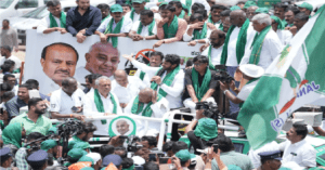 HD Deve Gowda, JD(S), Bidadi Land Acquisition, GBIT Project