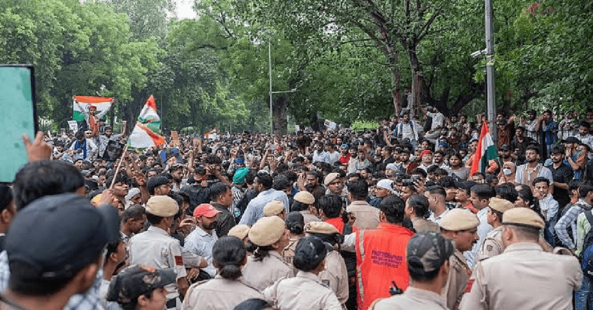 Jantar Mantar Protest, General Category,