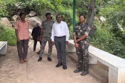 Lodh Falls, Mahuadand, Latehar News, CCTV Installation, Tourist Safety