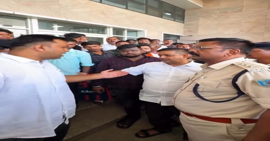 MGM Hospital Jamshedpur, BJP Worker