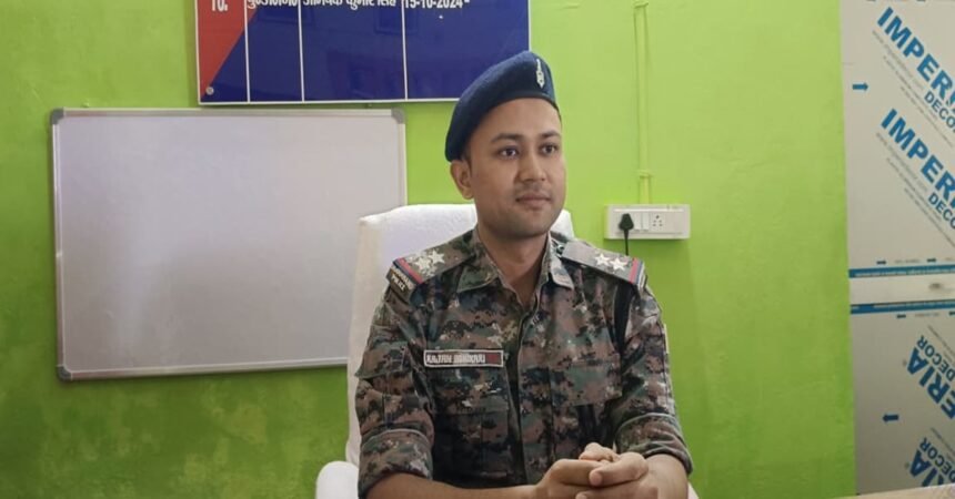 Mr. Rajan Adhikari, the new Station House Officer (SHO) of Netarhat Police Station, has made an appeal.