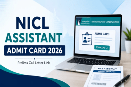NICL Assistant Admit Card 2026