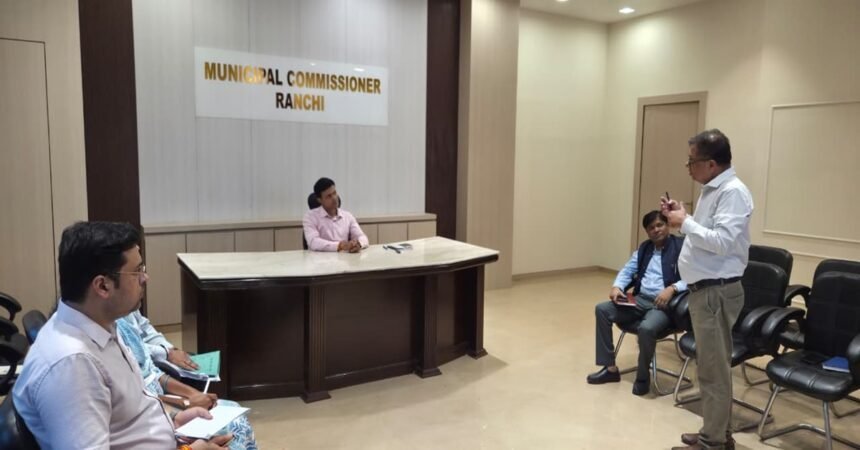 Ranchi Municipal Corporation, RMC, Waterlogging, Ranchi Rain