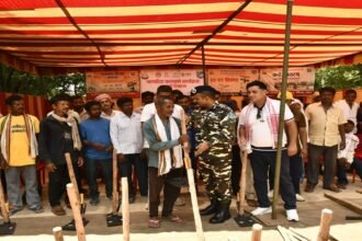 SSB, Latehar, Garu, Agricultural Equipment, Farmers, Civil Welfare Programme, Sashastra Seema Bal, Jharkhand, Rural Development, Farmer Welfare
