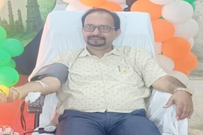 Sanjay Sarraf, Blood Donation,