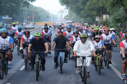 Sanjay Seth, NCC Cyclothon, Delhi, Ministry of Defence