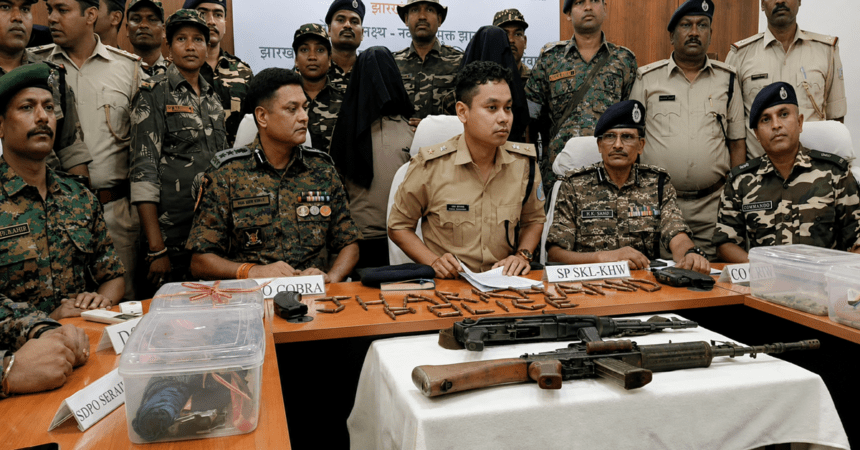 Saraikela, Saraikela Kharsawan, Naxalites Arrested, Maoists