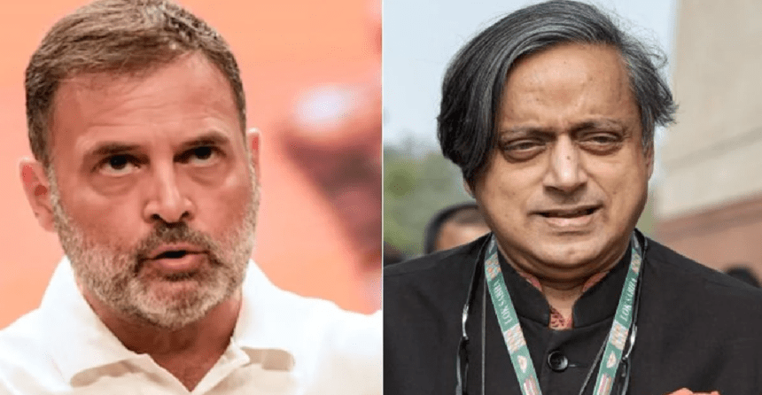 Shashi Tharoor, Rahul Gandhi, Congress