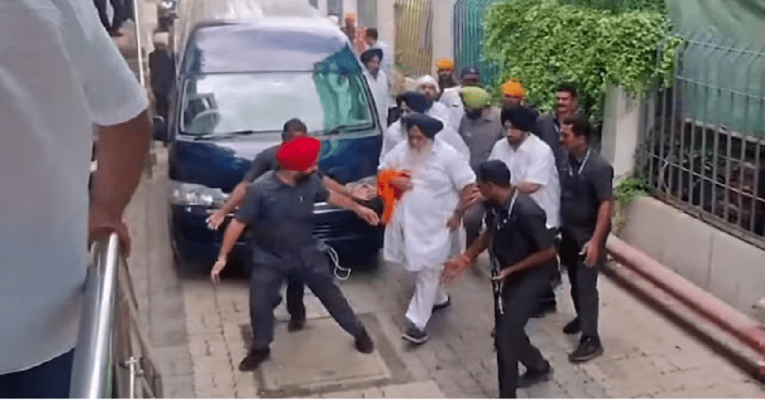 Sukhbir Singh Badal Attack