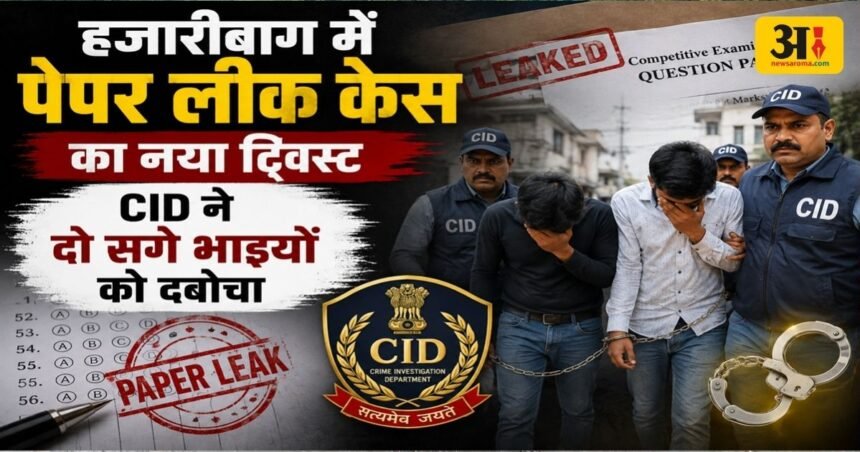 hazaribagh-paper-leak-case-cid-arrests-two-brothers-jharkhand