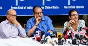 Bhushan, Manoj Jha RJD, AISA Protest, Gandhi Jayanti Protest