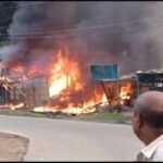 Bokaro Fire, Bokaro, Sector 6 Market, Jharkhand News, Market Fire, Shop