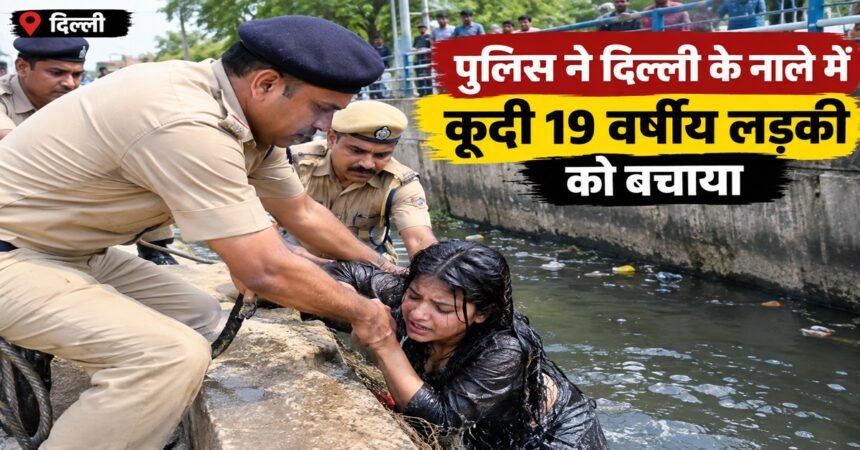 Delhi News, Delhi Police, Najafgarh, Rescue Operation, 19-Year-Old Girl