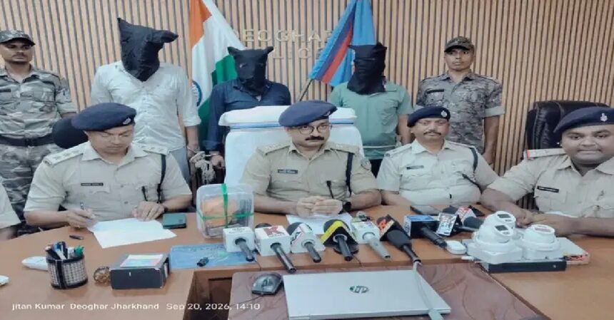 Deoghar News, Baidyanath Temple, Extortion Gang, Deoghar Police, Praveen