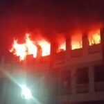 Jamshedpur Fire, LIC Building Fire, Jamshedpur News, Bistupur Fire