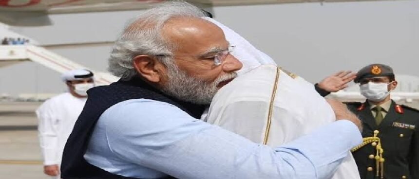 Narendra Modi, Sheikh Ahmed Bin Rashid Al Maktoum, Dubai