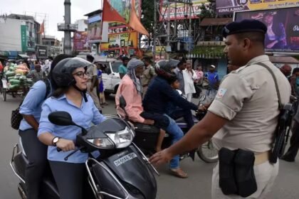 Ranchi News, Ranchi Traffic Police, Traffic Fine Ranchi, Motor Vehicle Act Jharkhand, SSP Ranchi, Ranchi Police Drive, Jharkhand News, Road Safety Ranchi