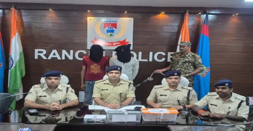 Ranchi Police, Kotwali Police Station, Radium Road Theft, Suwalal Gopilal Jain Shop, Kundan Verma Arrest, Vijay Rajak, Ranchi Crime News