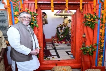 Santosh Kumar Gangwar, Jharkhand Governor, Shri Banshidhar Temple
