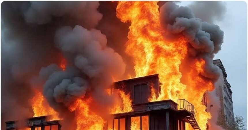 Thane Fire, Maharashtra News, Residential Building Fire, Tulip Building, Devdaya Nagar, Fire Rescue Operation, Thane Municipal Corporation, Fire Brigade, Emergency