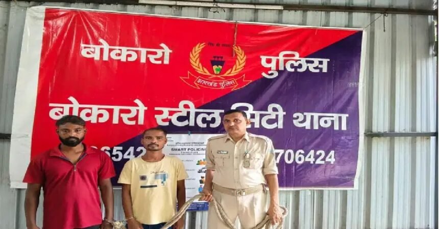 Bokaro Steel Limited, BSL Plant Theft, CISF Action Bokaro, Copper Cable Recovery, Vishal Mahali, Sanatan Munda, Jharkhand Crime News