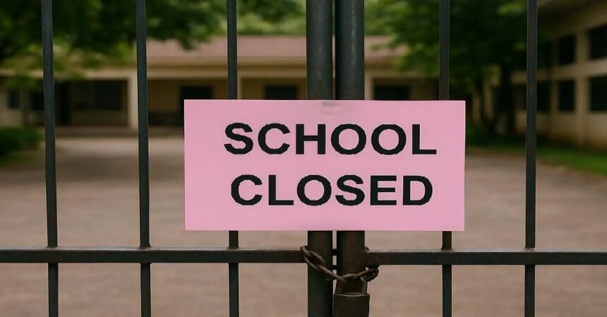 school closed