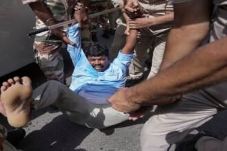 AAP, ASAP Student Wing, Jantar Mantar Protest, Delhi Police, Saurabh Bharadwaj, CEC Gyanesh Kumar, Delhi Politics, National News