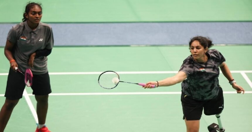 Asian Para Games, Para Badminton, Manasi Joshi, Thulasimathi Murugesan, Krishna Nagar, Nitesh Kumar, Pramod Bhagat, India sports news, badminton results
