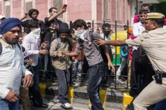 Delhi police action, civil rights group condemnation, Jan Hastakshep, CEC Gyanesh Kumar protest, Delhi news, national updates