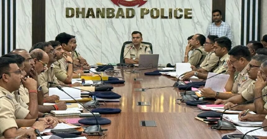 Dhanbad News, IG Shailendra Kumar Sinha, Durga Puja Security, Bokaro Range Police, Jharkhand Police, Crime News Dhanbad, Law and Order Jharkhand