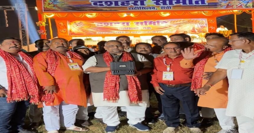Dr Pradeep Kumar Verma, Rajya Sabha MP, Tatisilwai Ravan Dahan, Dussehra 2026, BJP National Secretary, Ranchi News, Jharkhand News, Latest News