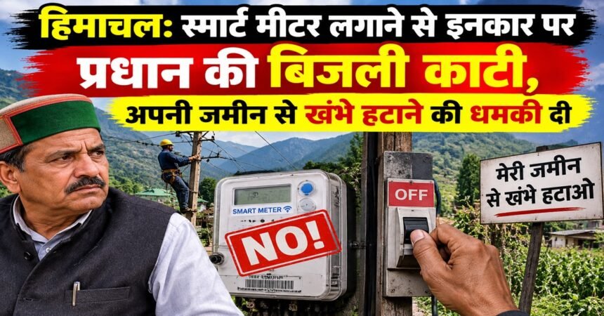 Himachal Pradesh News, Bilaspur News, Smart Meter Dispute, Kapahada Panchayat, Vinay Kumar Sharma, Electricity Board