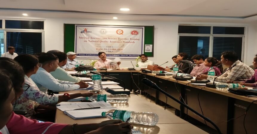 Jharkhand News, National Health Mission, NQAS Certification, Shashi Prakash Jha, Dr Prabhat Kumar, Ranchi News, Healthcare Quality, Latest News