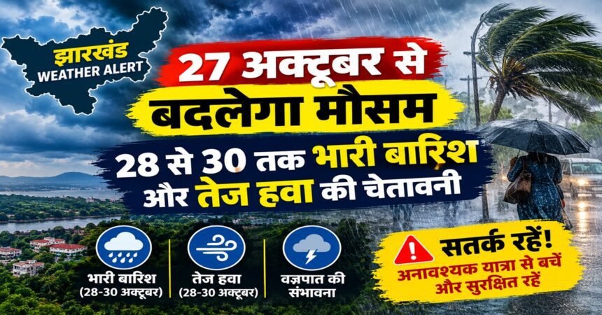 Jharkhand Weather Alert_ Heavy Rain Warning