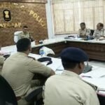 Latehar News, Durga Puja Security, SP Kumar Gaurav, Crime Meeting Latehar, Jharkhand Police, Law And Order, Latehar Police Action, Durga Puja Arrangements