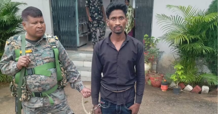 Mcluskiegunj police station, Ranchi crime news, minor girl abduction case, BNS section 137(2), Rohit Munda arrested, Jharkhand news