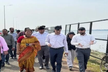 Ranchi News, Chhath Puja 2026, Ranchi Municipal Corporation, Sushant Gaurav, Chhath Ghat Inspection, Dhurwa Dam Ranchi, Jharkhand News, Chhath Festival Preparation