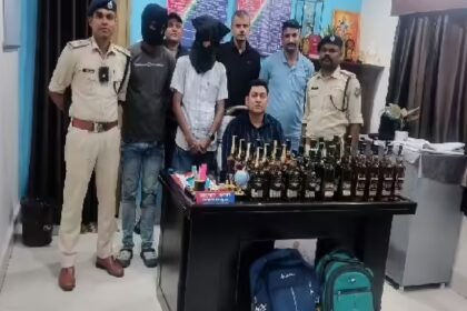 Ranchi News, RPF Ranchi, Operation Satark, Maurya Express, Illegal Liquor Seized, Ranchi Railway Station, Begusarai News