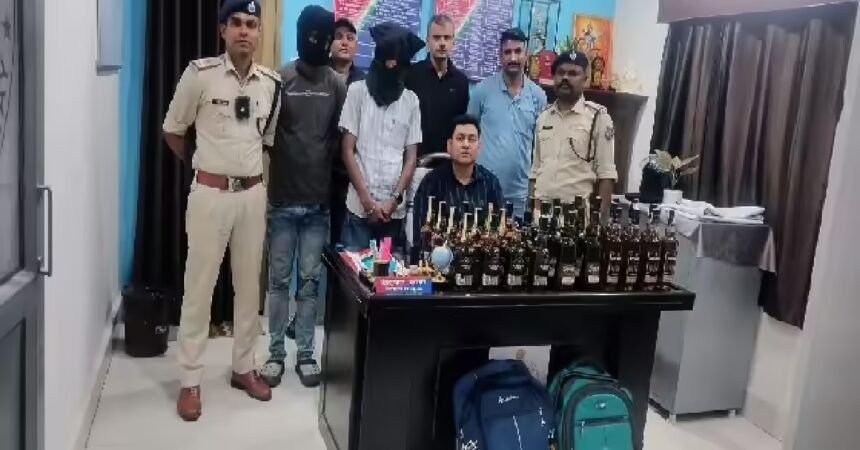 Ranchi News, RPF Ranchi, Operation Satark, Maurya Express, Illegal Liquor Seized, Ranchi Railway Station, Begusarai News