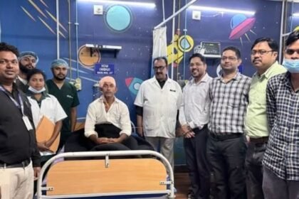 Ranchi Sadar Hospital, brain tumor surgery, meningioma surgery, Dr Vikas Kumar, neurosurgery Jharkhand, medical achievement