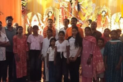 Sudesh Mahto, Angara Ranchi news, AJSU party chief, Mahanavami Jharkhand, Durga Puja pandals Jharkhand, Johna Ranchi news