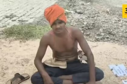 giridih-farmer-protest-land-dispute-gawan-police-station