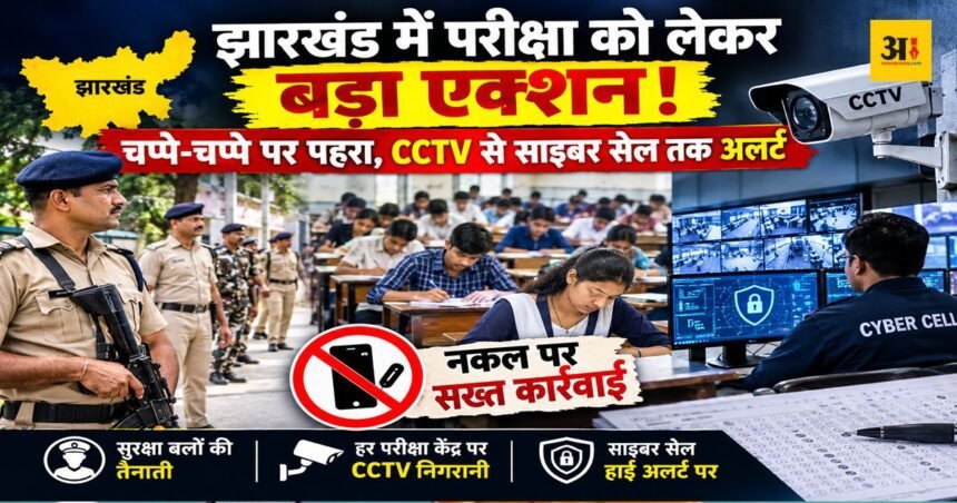 jharkhand-exam-security-cctv-cyber-cell-alert-strict-action-cheating