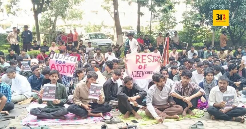 ranchi-iiit-student-death-protest-director-dean-resignation-demand